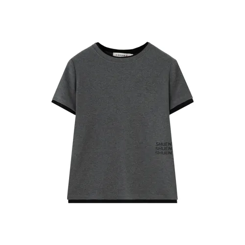 SOON FLOWER Комплект с короткими рукавами рубашка женский