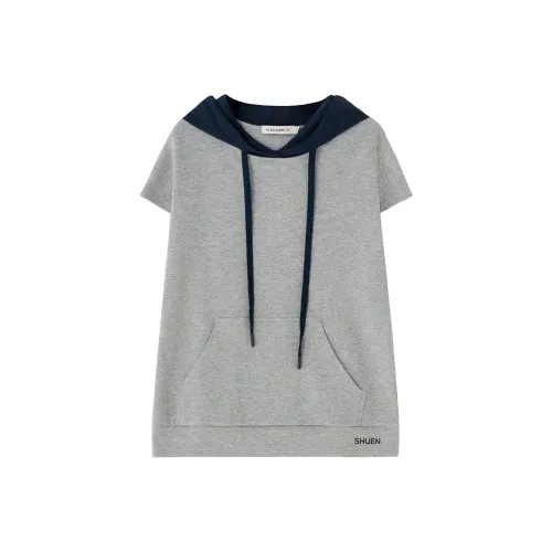 SOON FLOWER Флаттер с рукавами Короткий рукав Рубашка Женская