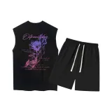 Чёрный топ, чёрный низ