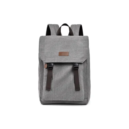 Yin Chu Нейлон Рюкзак Унисекс Свинцово-серый Вороний Светло-коричневый