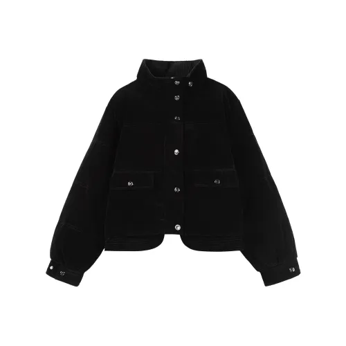 Coolhut Черные Женские Объёмные Куртки (Пуфы)