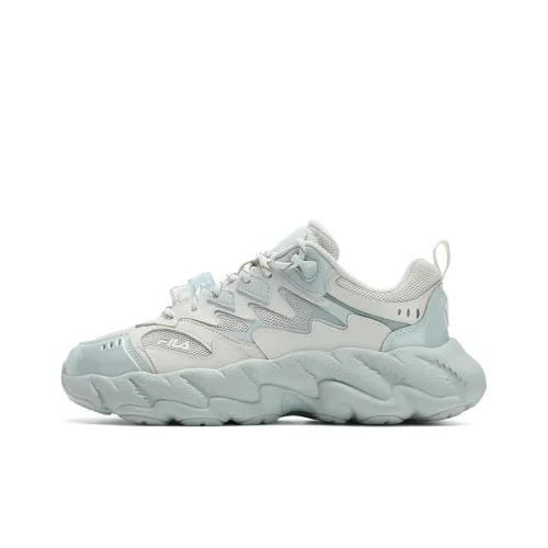 FILA Ферн 2 устойчивый к истиранию дышащий легкий низкий топ повседневный женский белый зеленый