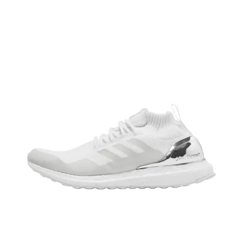 KITH x Adidas Ultraboost Mid Топ Беговые кроссовки Мужские Белые Серые