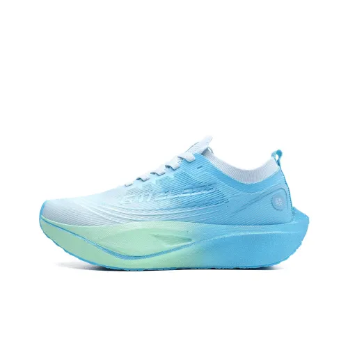 GATELESS Низкий топ беговые кроссовки унисекс синий