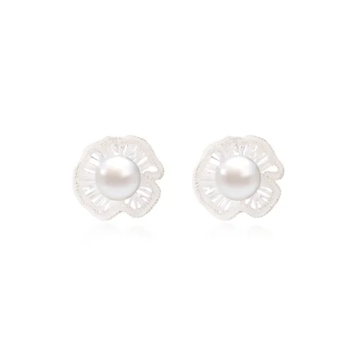 OFLY Alloy Artificial Pearl Earrings Women's