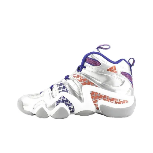 Adidas Crazy 8 Баскетбольные кроссовки Мужские Серебряные Оранжевые Фиолетовые