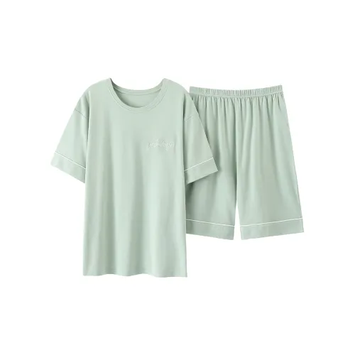 MADALLO Светло-зеленый Мужской Пижамный комплект