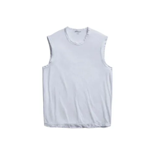 JAMES PERSE Белый Мужской Топы без рукавов
