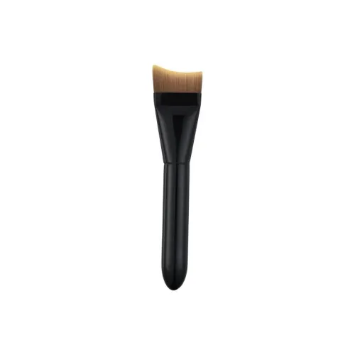Macrocrystal Mermaid Foundation Brush Flat Top Makeup Artist Exclusive Seamless Crescent Curved Makeup Brush