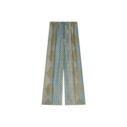 DRIES VAN NOTEN Светло-зеленые Женские Повседневные Брюки