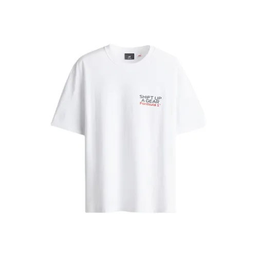 H&M Белые Мужские T-рубашки