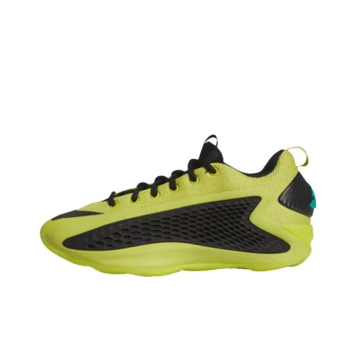 Adidas Anthony Edwards 1 Support Low Top Детские Баскетбольные Кроссовки Зеленые Унисекс