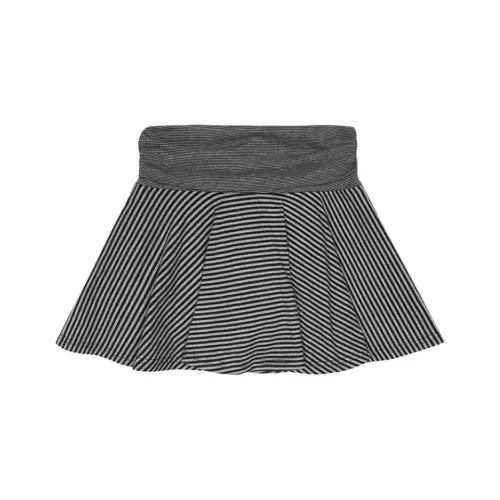 LUVISTRUE Черные Женские Повседневные Короткие Юбки