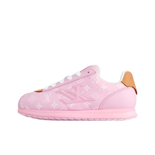 LOUIS VUITTON Nigo Collaboration Buttersoft FW25 Низкий Топ Повседневная Обувь Унисекс Розовый