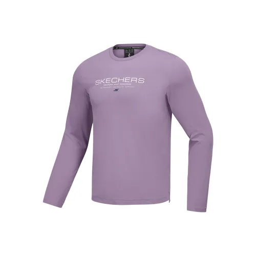 Skechers T-Shirt Мужской Ripe Виноградный Фиолетовый