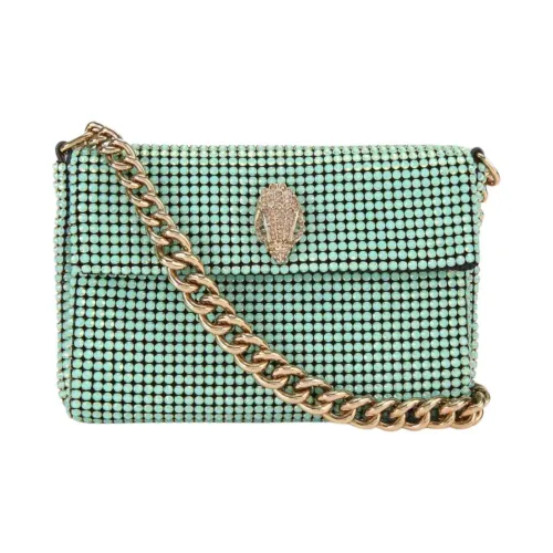 Kurt Geiger London EAGLE Head Logo Сумка через плечо Маленькая Женская Зеленая