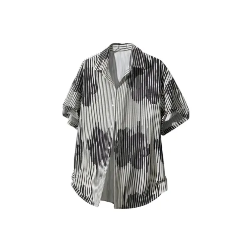 UNDERTIDES Черный Унисекс Рубашки