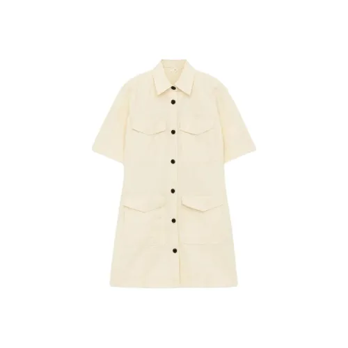 ARKET Короткое платье с короткими рукавами женское