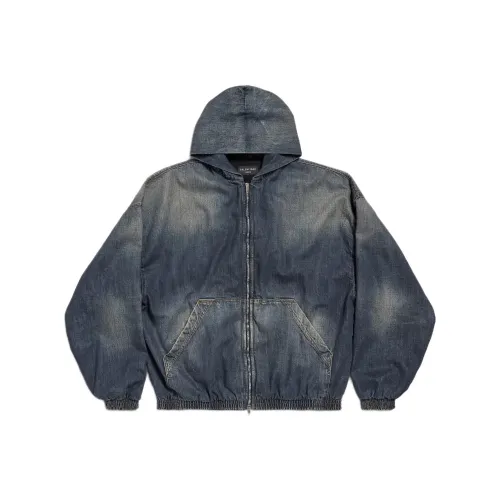 Balenciaga Denim Jacket Loose Fit Women's
