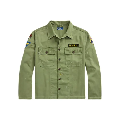 Polo Ralph Lauren Зеленые Мужские Рубашки