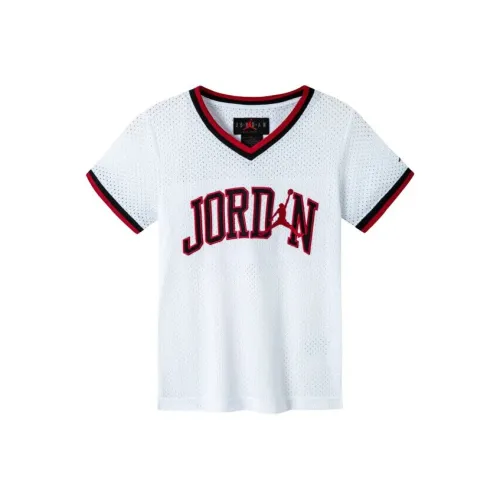 Джордан Pure White Kids T-Shirts