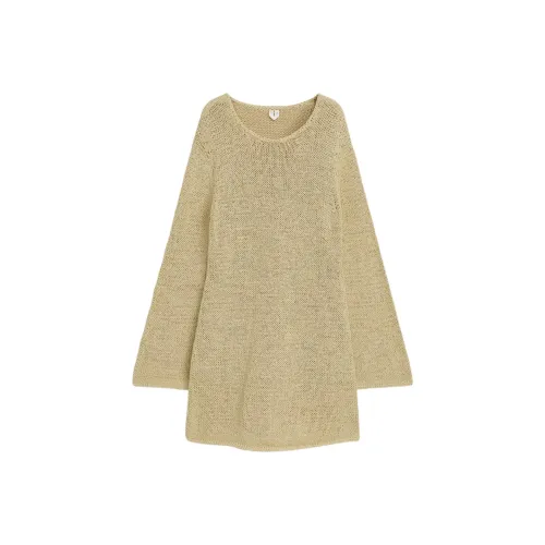 ARKET Длинное платье с длинными рукавами женское