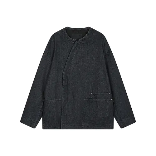 CROQUIS 991 Denim Темно-синий Синий Мужские Куртки