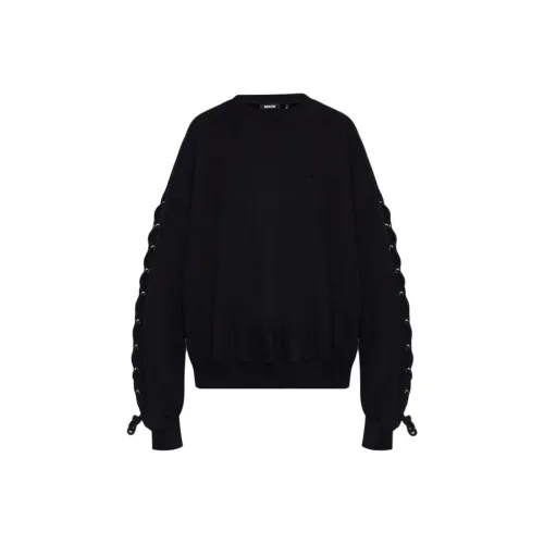 Rotate Черные Женские Толстовки