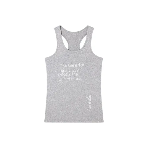 SLEEP AT 11 Серые Женские Майки