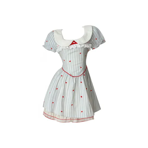 SEAR OFFICIAL Изображение Цвет Женский Короткий Рукав Платья