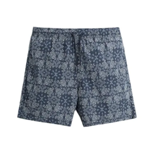 ZARA Морской синий Мужские шорты для плавания