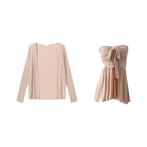 COVT Розовый Куртка + Юбка Женские Комплекты с юбкой