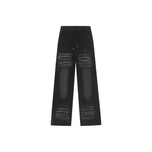 VPDP Мытый Серый Унисекс Вязаные Спортивные Штаны