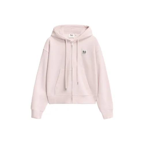 ZARA 50th Anniversary Collection Светло-розовый Красный Женские Толстовки