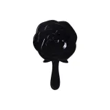 Розовый макияж, зеркальце, черный, 1 шт