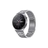 Серебряная трехскладная застежка