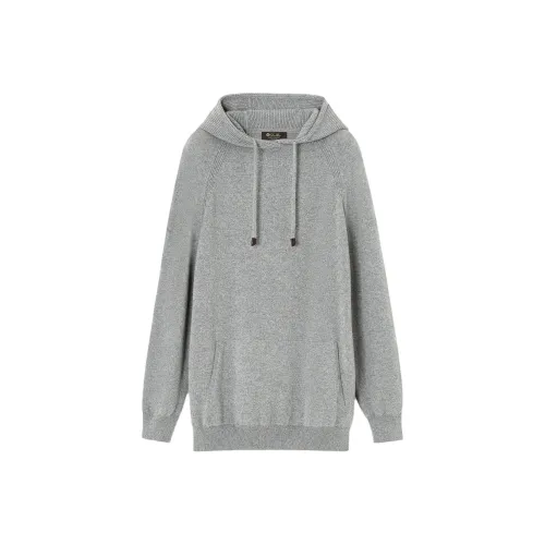 Loro Piana Серый Женские Кашемировые Свитеры