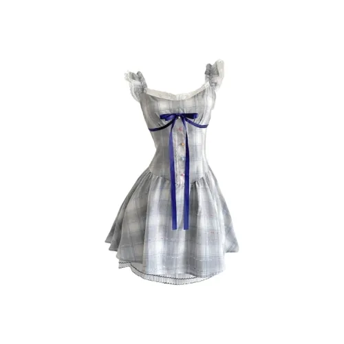 ABBY GODDESS Короткое платье с короткими рукавами женское