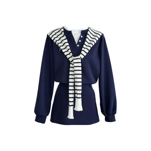 MISSHONEY MH Длинное платье с длинными рукавами женское