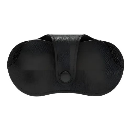 Valextra Millepunte Телячья кожа Чехол для очков Маленький Женские Черный