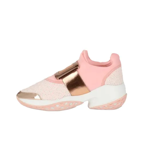 Roger Vivier Низкий Топ Casual Женский Розовый