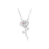 Кулон "Маленький принц и роза" [Женский]