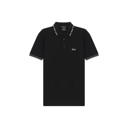 Hugo Boss Мужская черная поло
