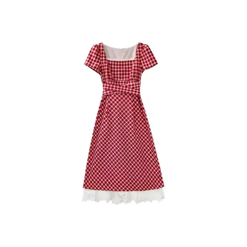 ZUKIZUKI Короткое платье с короткими рукавами женское