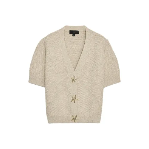 ZARA Песочный Женские Трикотаж