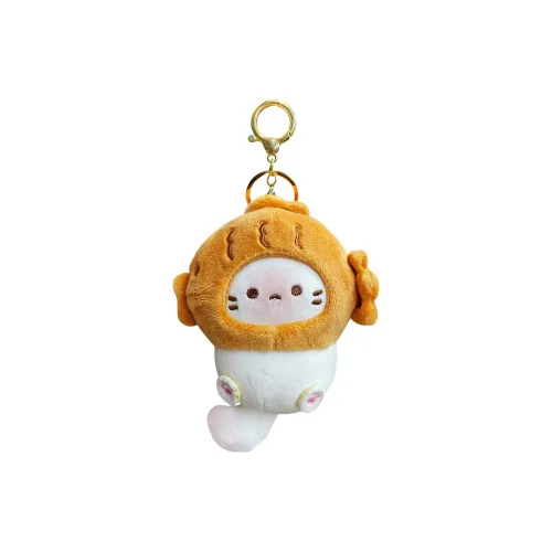 MENGJIMA Снэк-блюдце Котенок Плюшевый Брелок 11,3 см Высота