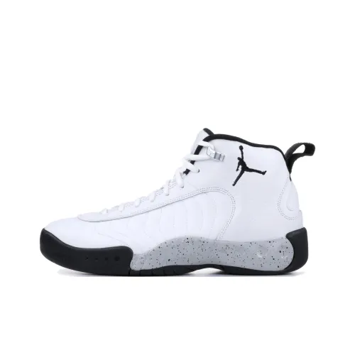 Jordan Jumpman Pro Поддержка Винтажные Баскетбольные Кроссовки Мужские Белые