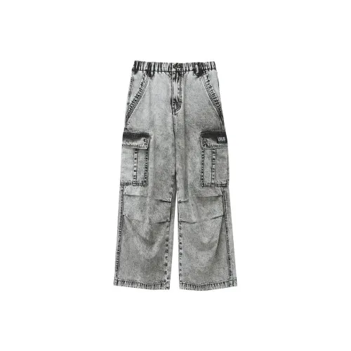 YOUJI Джинсовый серый Женские Джинсы