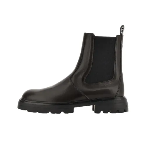 HOGAN H673 Короткий Челси 5 см Мужской Коричневый