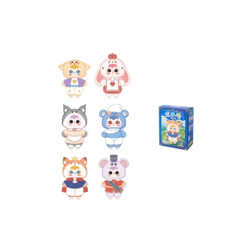 Three Little Fuzzies Сказка Kingdom Стиль Большая Плюшевая Кукла 400% Слепые Коробки 1 Случайный